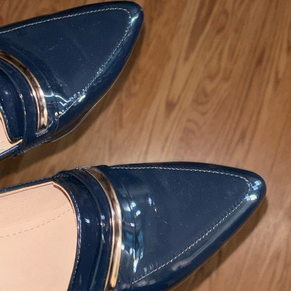 Snaffle Decor Point Toe Chucky heeled loafers US Size 9 - Picture 6 of 6